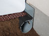 French Drain or Drain Tile system installed in a Michigan and Wisconsin crawl space