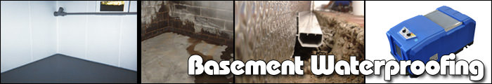 Basement Waterproofing in MI and WI, including Ironwood, Calumet & Ashland.