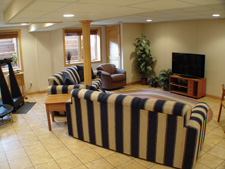 Basement Remodeling Plan After in Ashland
