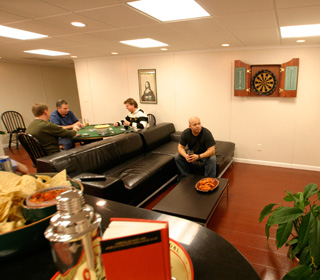 Finish off your basement for get togethers