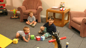 A complete finished basement system for the kids in a Iron Mountain home