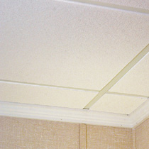 finished basement dropped ceiling tile system