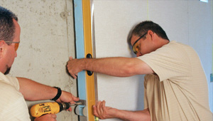 installing a basement wall finishing system in Ironwood
