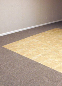 Basement flooring - Houghton and Greater Ashland