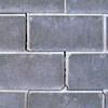 A diagonal stair-step crack found along a foundation wall in a Baraga home