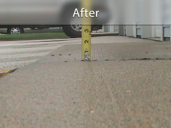 Repairing driveway with concrete leveling in MI and WI