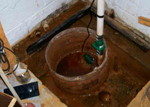 Extreme clogging and rust in a Park Falls sump pump system