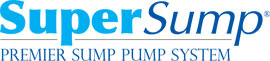 Logo for our SuperSump® Pump System, available in Escanaba and other parts of Michigan and Wisconsin