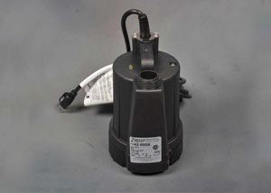 floor sucker sump pump used for dry basements in L'Anse