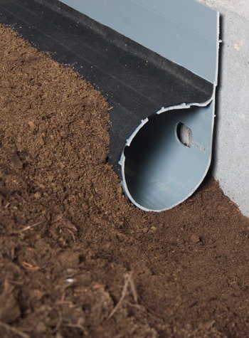crawl space drain system installed in Three Lakes