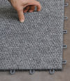 Interlocking carpeted floor tiles available in Ironwood, Michigan and Wisconsin